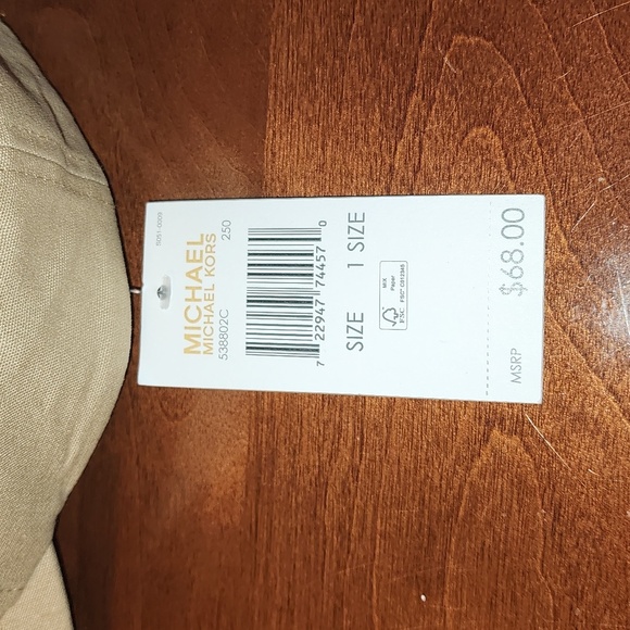 MICHAEL KORS STRAPBACK HAT - Picture 2 of 6